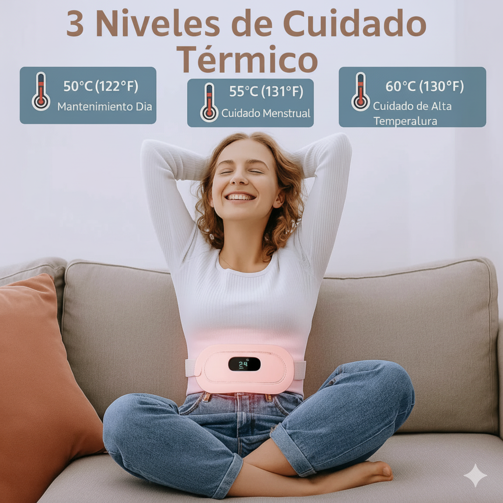 Cinturón para cólicos menstruales